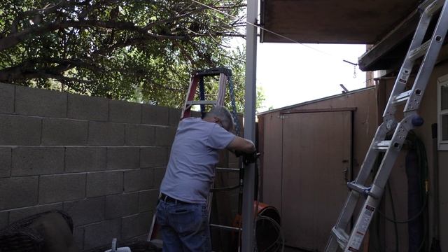 driving a UL ground rod with air power.