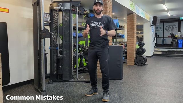 Split Stance Cable Pallof Press
