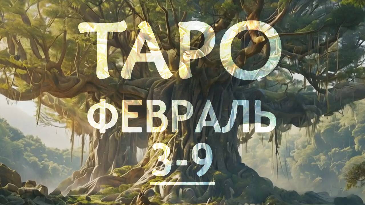 ТАРО ПРОГНОЗ на неделю с 3 февраля по 9 февраля 2025 для ВСЕХ знаков зодиака!