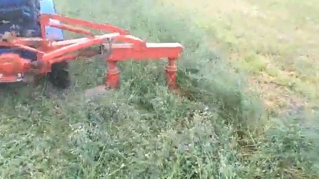 Коса на минитрактор