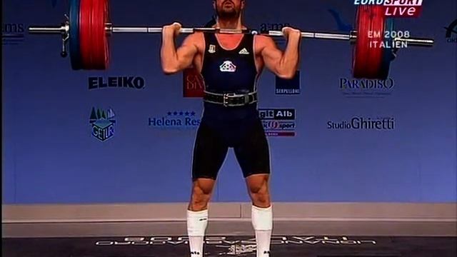 2008 European Weightlifting Championships Men's 69 kg A