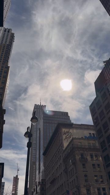Solar Eclipse 2024 from NYC#nyc #solareclipse2024 #solareclipse