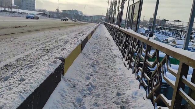 Шымкент, сегодня. Мост по ул. Толе би(быв. Комсомольская).