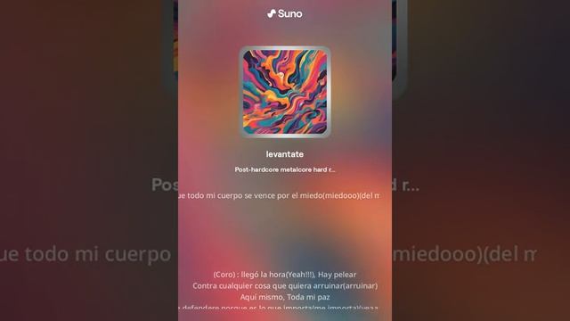 Levantate vercion 2(cancion hecha con suno IA, letras originales mias)