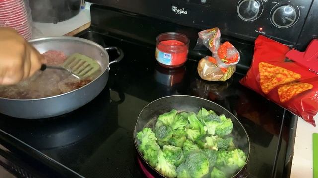 Cook With Me:  Dinner for day 17 of 31 day weight loss challenge
