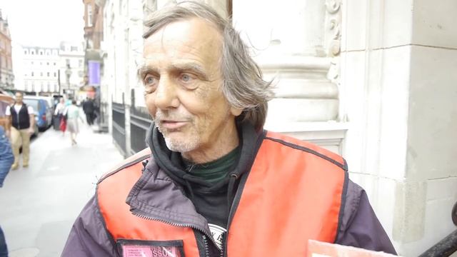Stuart has been homeless in London sleeping rough since March.