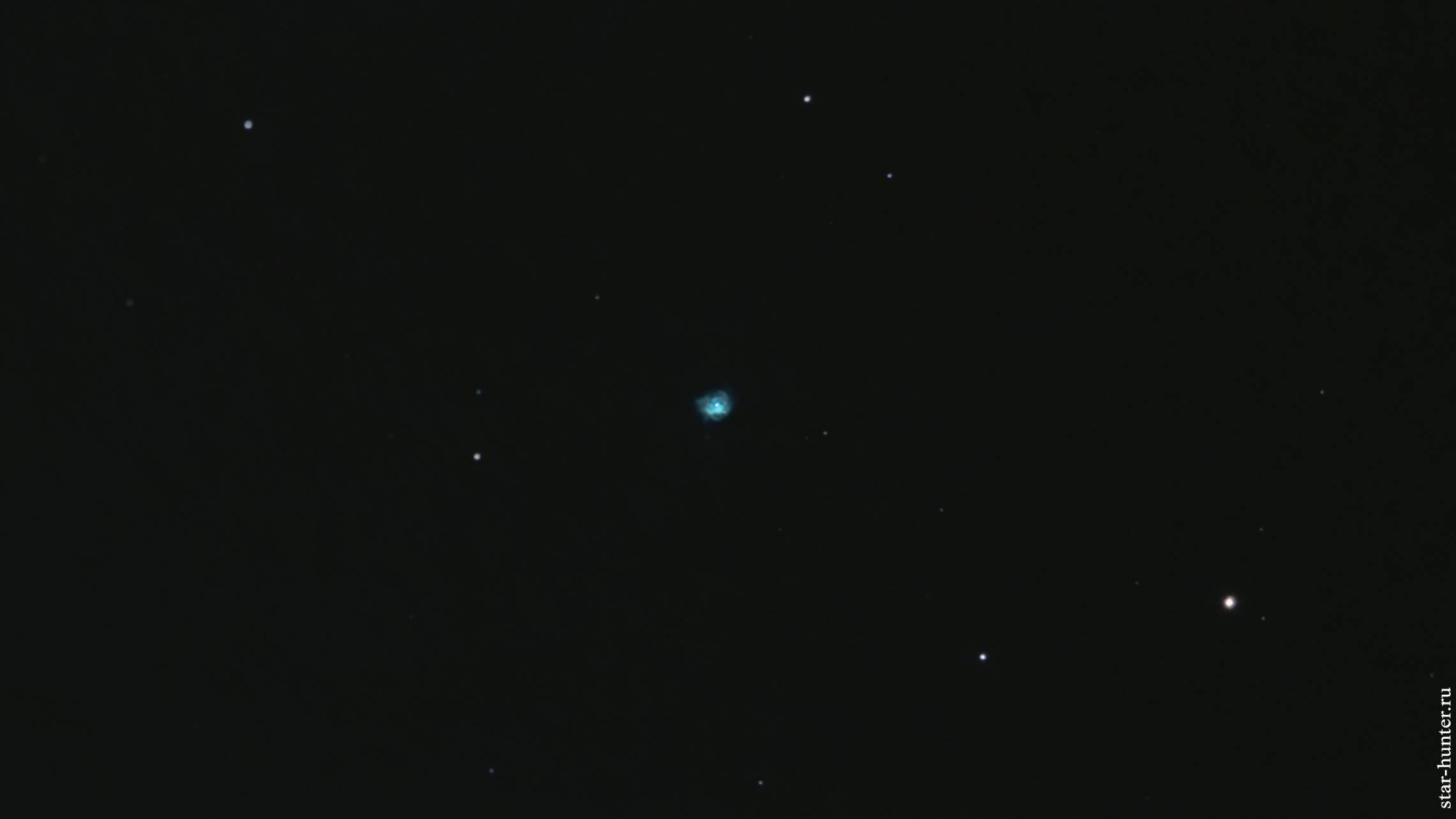 Туманность NGC 6210 «Черепашка», 29 июля 2024 года