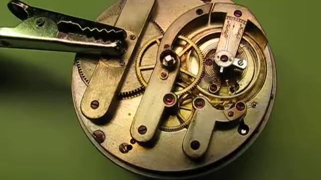 Matile Detent Chronometer Movement Amplified