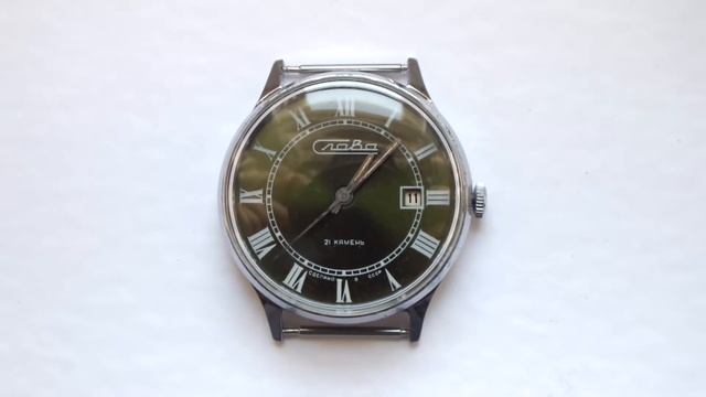 Slava (Слава) 21 Jewels USSR Mechanical Watch.