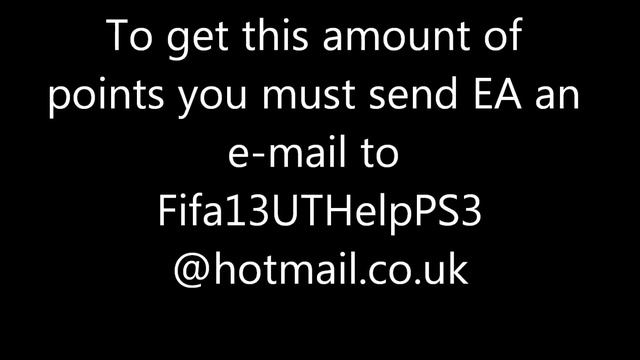 Fifa 13 Ps3 48 Million Points Glitch