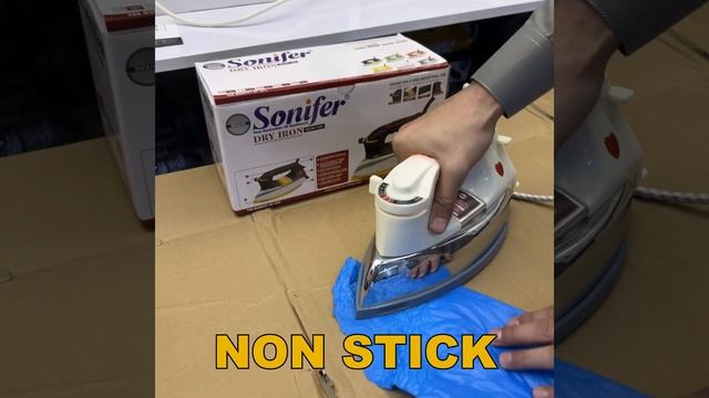 Lot Imported Sonifer Non stick Dry Iron