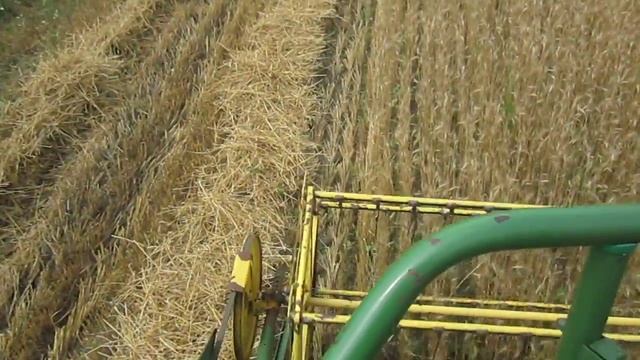 John Deere 925 уборка 2013