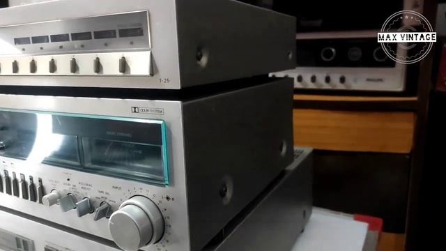 onkyo japan stereo rack🎧🔥🎧amp,deck,tuner@maxvintage (sold out to kolkata)