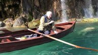 With David Attenborough filming Green Planet BBC in Plitvice