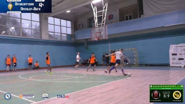2 тур 5х5. "Гимназия №3 - Young Boys 5:9"