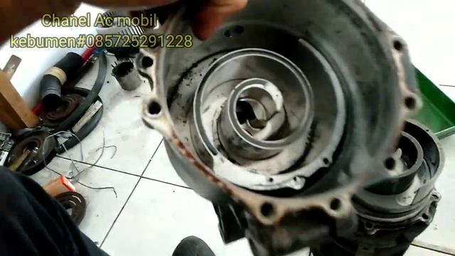 Ternyata mudah Memperbaiki kompresor jenis rotary