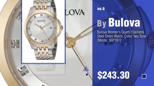 Top 10 Bulova Two Tone Women'S Watch // New & Popular 2017