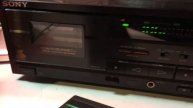 Sony cassette deck repaired!