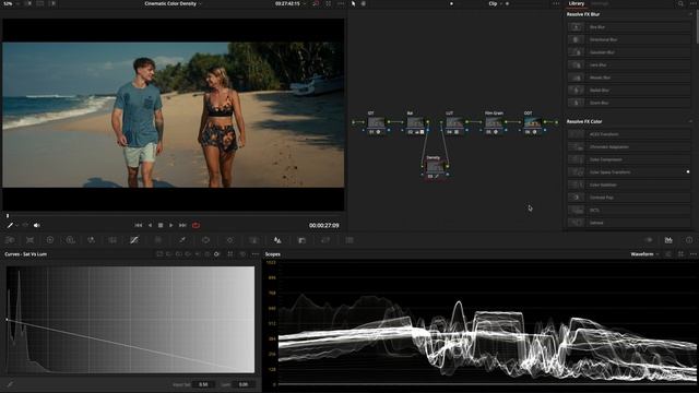 Get Deep Rich Cinematic Color With This Adjustment in DaVinci Resolve