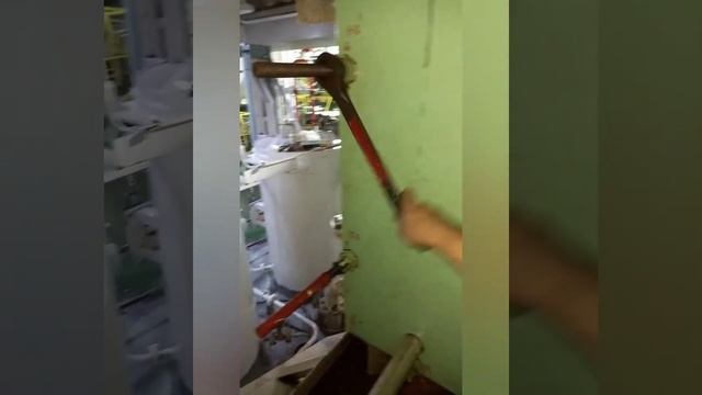 how to clean ship's plate type cooler👊