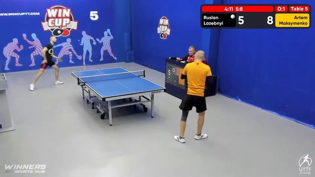 17:30 Ruslan Lazebnyi 0-3 Artem Maksymenko  South 4  WIN CUP 20.10.2022 WINCUP | TABLE TENNIS