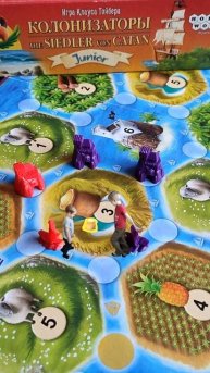 Играем с детьми в Колонизаторов Джуниор #бишкек #играем #настольныеигры