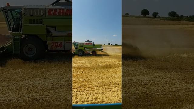 Комбайн Claas mega 204 ячмінь