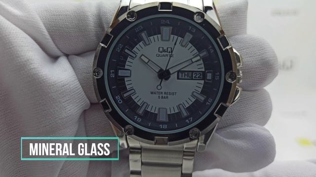 Q&Q Men's Fashion A150J401Y - Review & Setting Jam Tangan Pria Analog (Q&Q INDONESIA)