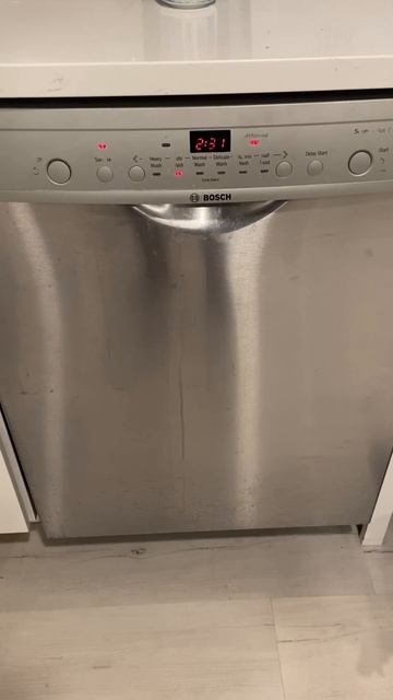 Weird noise on my Bosch dishwasher. Does it sound like the drainage pump? Thoughts?