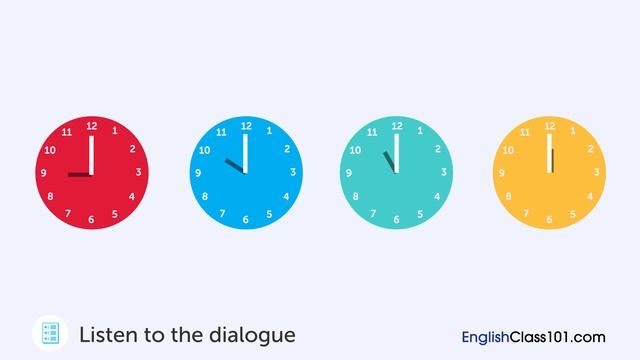 Listening exercise. Asking about restaurant's working hours