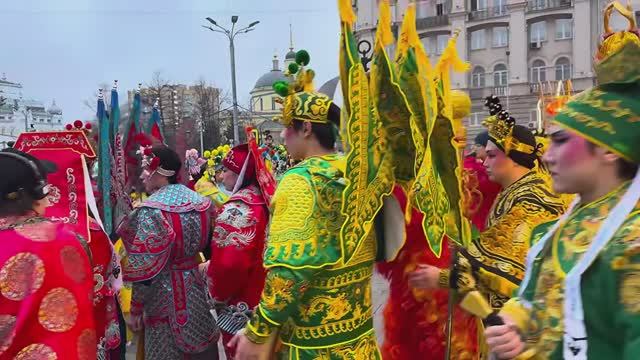 Москвичи И Гости Столицы Празднуют Китайский Новый Год  январь - февраль 2025
