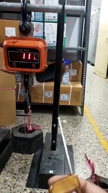Crane scale calibration Indian model