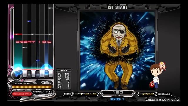 [AC] Beatmania IIDX 22 PENDUAL - SP The Sampling Paradise Another Last Note Failed [EX HARD]