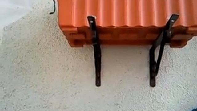 Vertical Garden in Balcony -Fixing containers on wall
