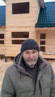 Отзыв о строительстве дома из обрезного бруса 150х150 мм в Одинцовском районе