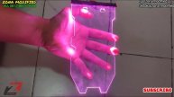 MIKA ACRYLIC + LED - COVER SHOCK BELAKANG VARIASI JUPITER MX NEW 135 || BY: ZONA MODIFIED