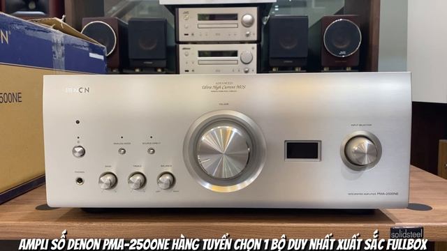 Ampli số Denon PMA-2500NE hàng tuyển chọn 1 bộ duy nhất xuất sắc fullbox