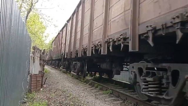 один день работы тепловоза ТЭМ2-1212 на перегоне пост 2 км-Заводская. Лыткаринское ппжт.