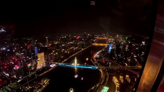 Кантонская башня. Canton Tower.  Китай.