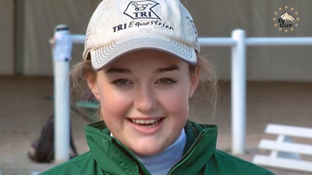 Portrait Anna Carway (IRL) EY Cup Pony Challenge Chevenez (SUI)