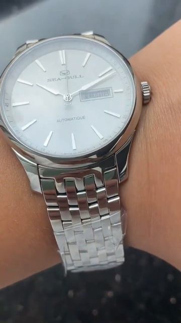 Sea-Gull watch: Designer · day and date. Ref. 816.12.1141