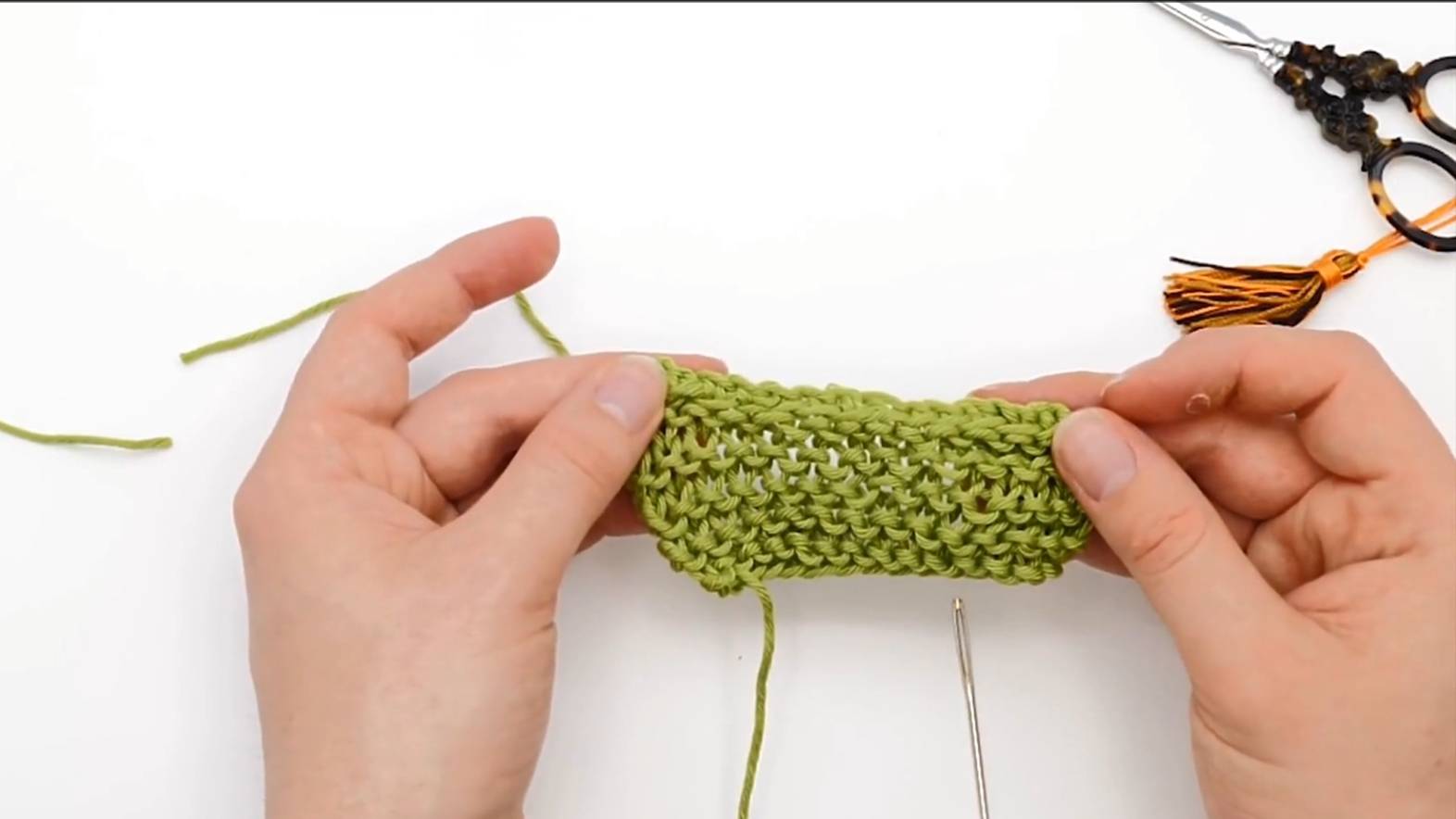 Как связать спицами для начинающих