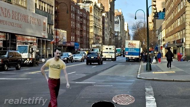 [ASMR] Freddie Mercury falls down an open pothole while walking in the city .mp3