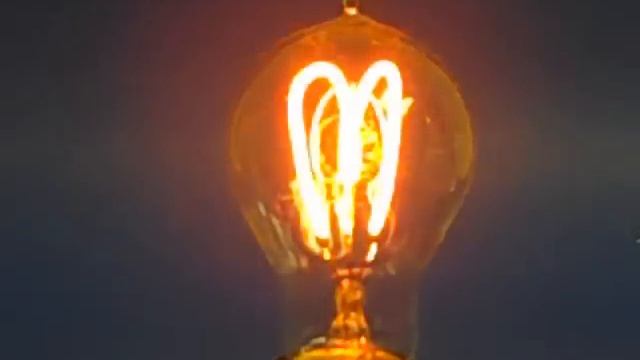 60A19/E26/VIC 120V 60 WATT 1890 CARBON FILAMENT A19 BULB E26 BASE