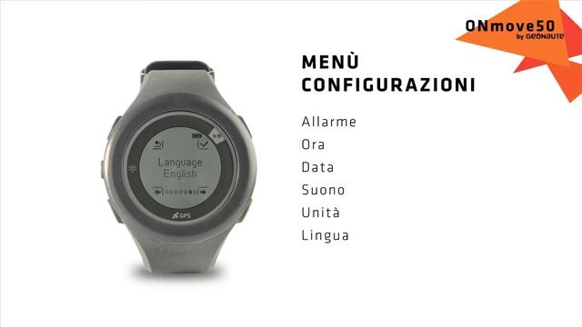 IT - SAV ONmove 50 - Come si configurano le impostazioni personali