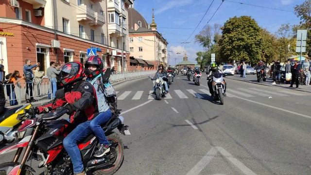 Закрытие мото сезона в Мариуполе 2020.