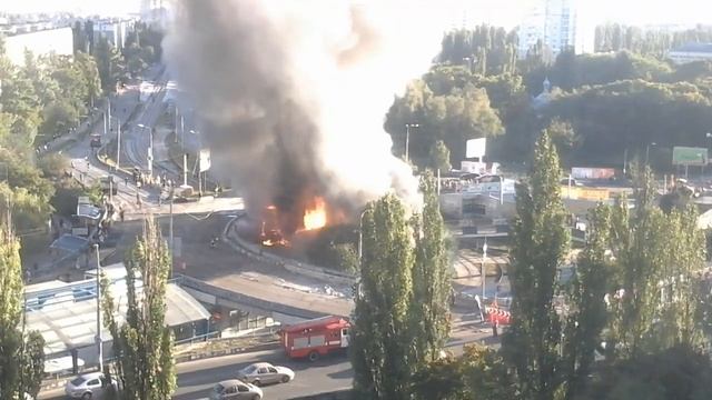 Горит рынок Колибрис 14.09.2017