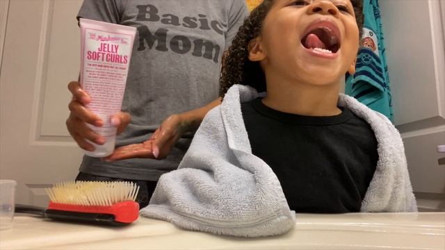 Updated Moisturizing Toddler Curly Hair Routine | DRY, THICK, 3C/4A HAIR