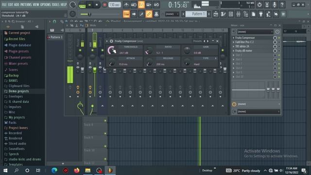 How to use compressor in fl studio