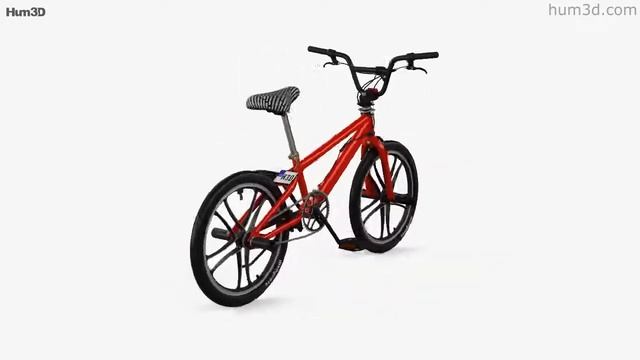 Mongoose BMX Bicycle 3D model by 3DModels.org